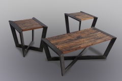 Industrial Infinity Table Set by Jarrett Maxwell - Geometric Innovations LLC-002